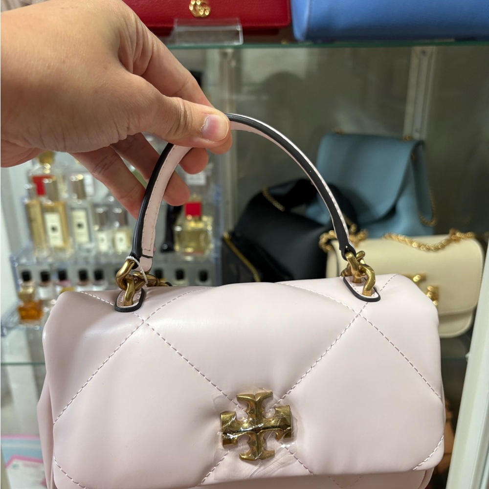 Tory Burch Pink Quilted Women's Bag